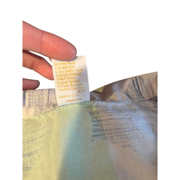 Vintage Retro Jantzen 1970s/80s Abstract Print Collared Button Down - Size L - Picture 4 of 8